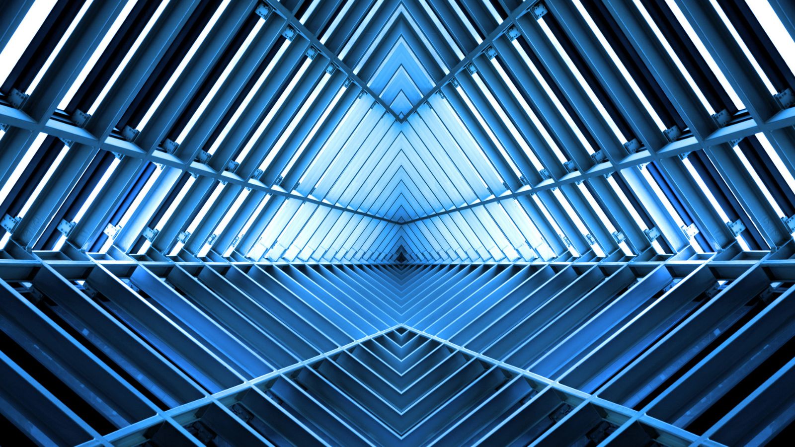 A metallic spaceship interior bathed in blue light reflects the engineered certainty of a fully validated enterprise data pipeline